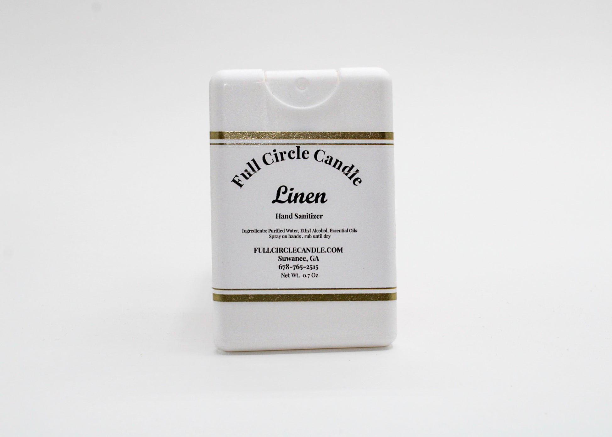 Add a unique twist to keeping your hands sanitized with Full Circle Candles. Not only will they keep germs away, but they will also leave a delightful scent.